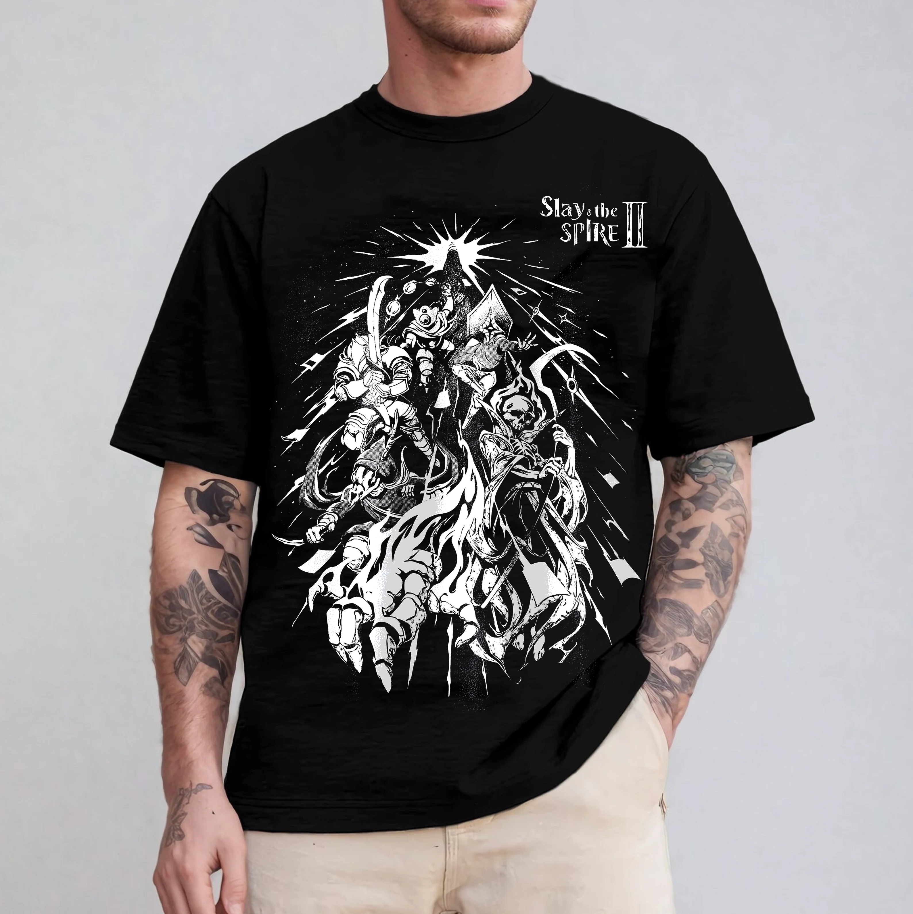 Vintage Slay the Spire 2 Bleached Art Unisex T-shirt/Crewneck/Hoodie