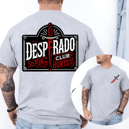 Dungeon Crawler Carl Desperado Club Book Graphic Oversize Unisex Shirts/Crewneck/Hoodie