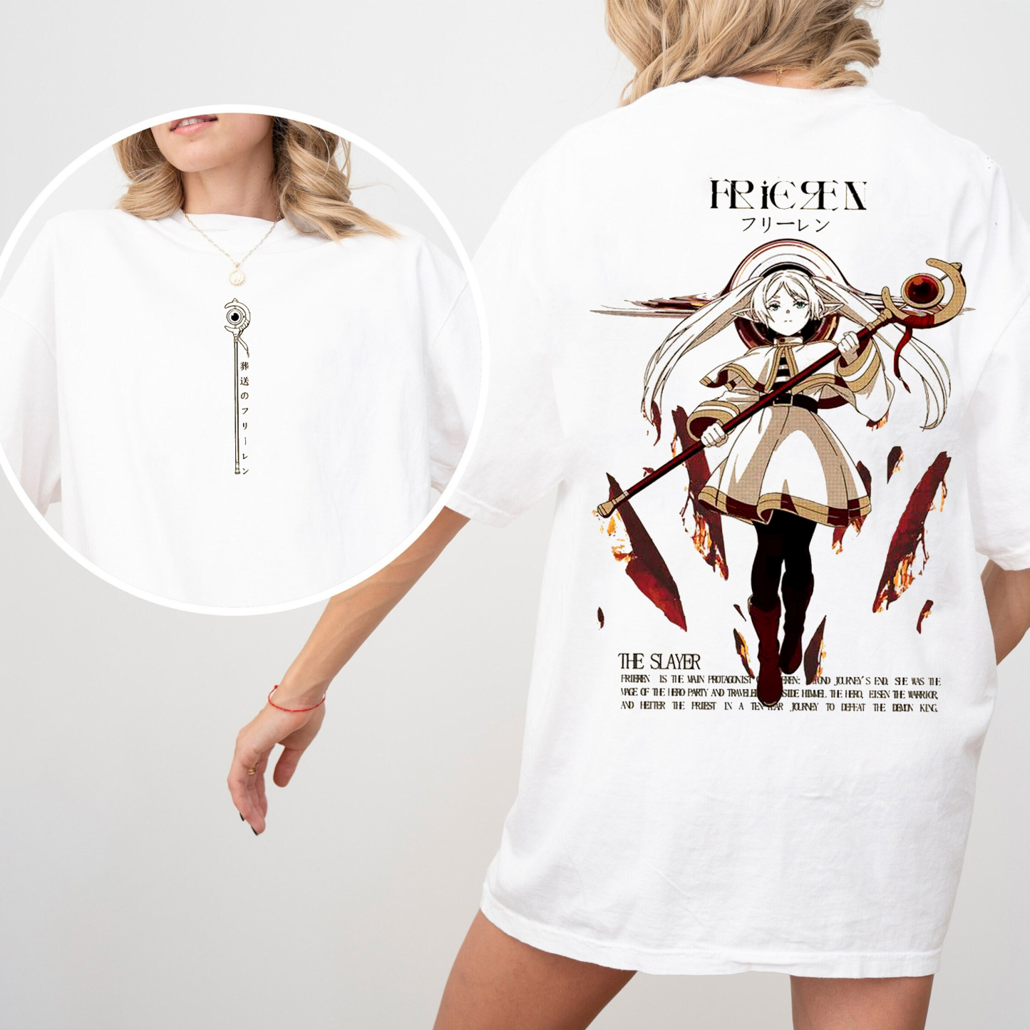 Frieren Anime  Oversize Unisex Shirts/Crewneck/Hoodie