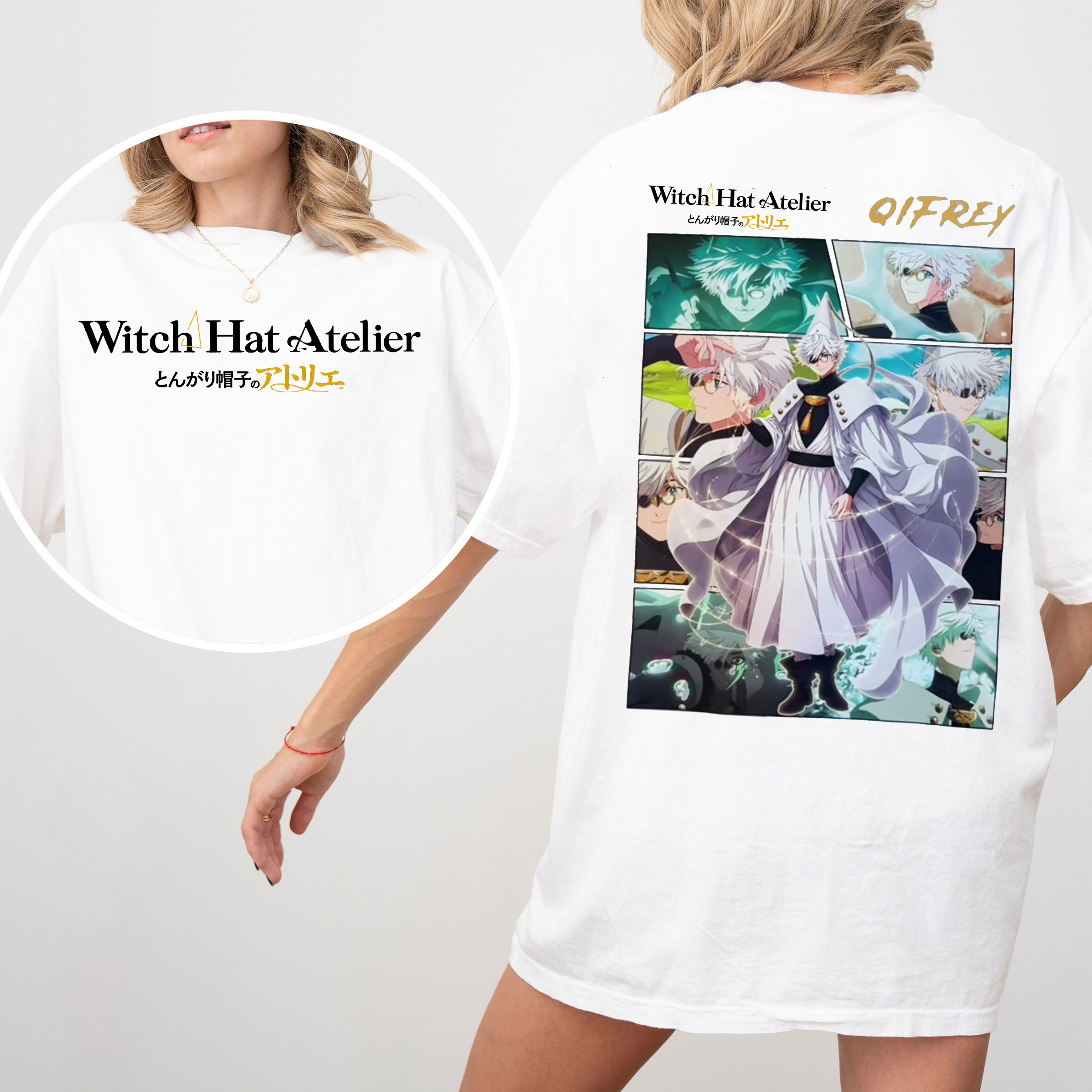 Qifrey Witch Hat Atelier Oversize Unisex Shirts/Crewneck/Hoodie