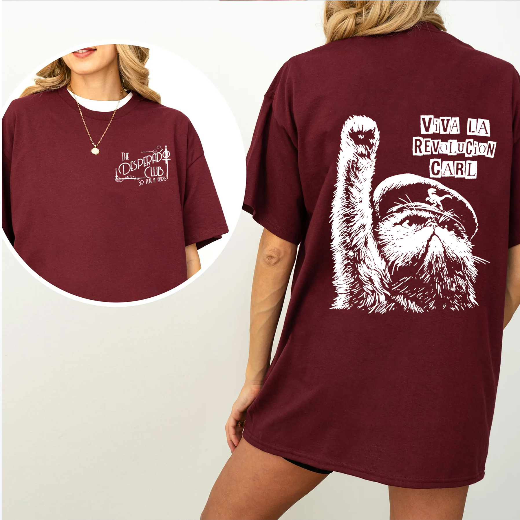 Viva La Revolucion Carl Dungeon Crawler Carl Unisex Shirts/Crewneck/Hoodie