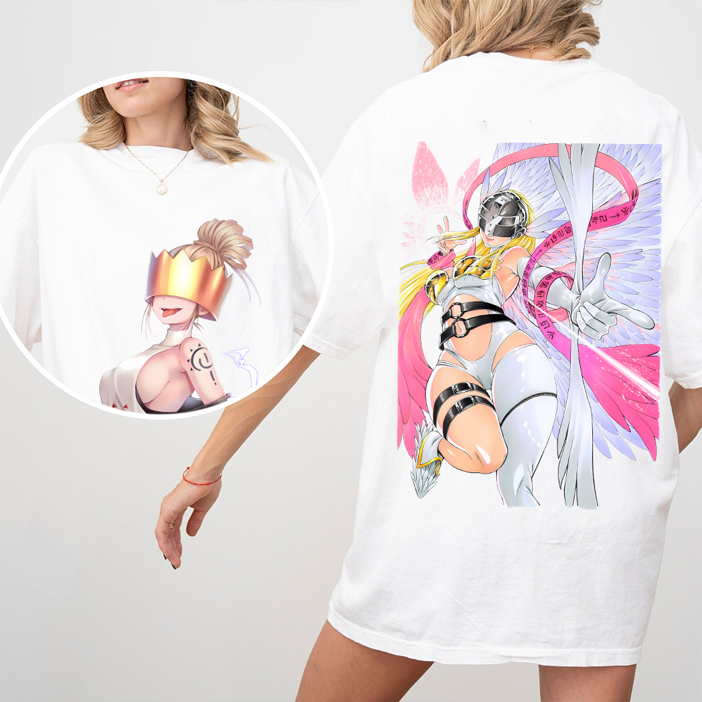 Haumea x Angewomon Wash T-shirt/Crewneck/Hoodie
