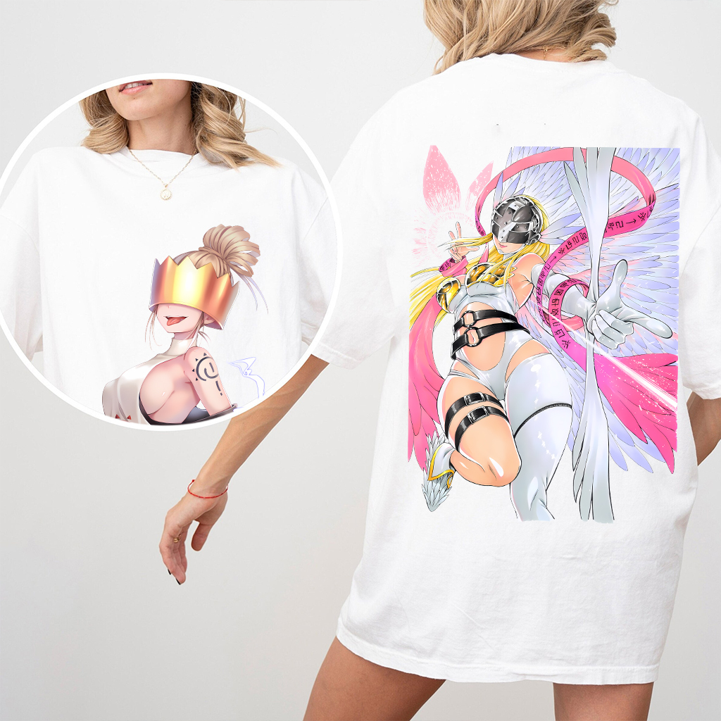 Haumea x Angewomon Wash T-shirt/Crewneck/Hoodie