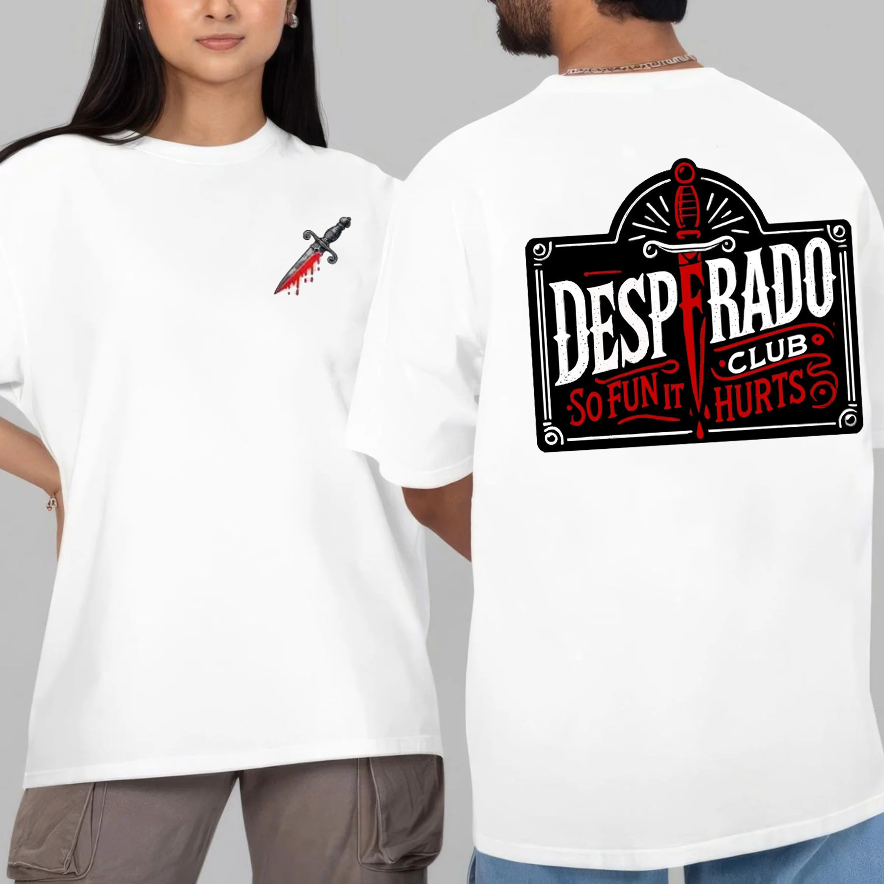 Dungeon Crawler Carl Desperado Club Book Graphic Oversize Unisex Shirts/Crewneck/Hoodie