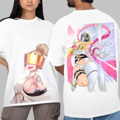 Haumea x Angewomon Wash T-shirt/Crewneck/Hoodie