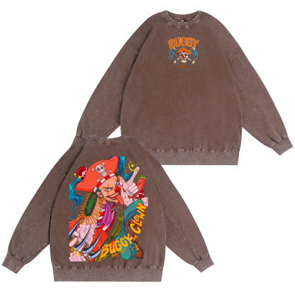 Buggy the Clown One Piece Oversized T-shirt/Crewneck/Hoodie