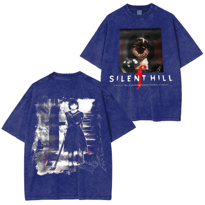 Silent Hill F Vintage Washed Unisex T-Shirt