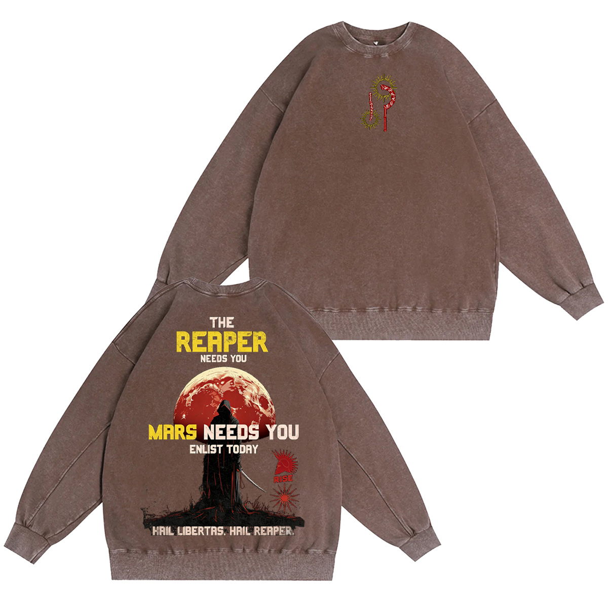 Red Rising Oversized T-shirt/Crewneck/Hoodie