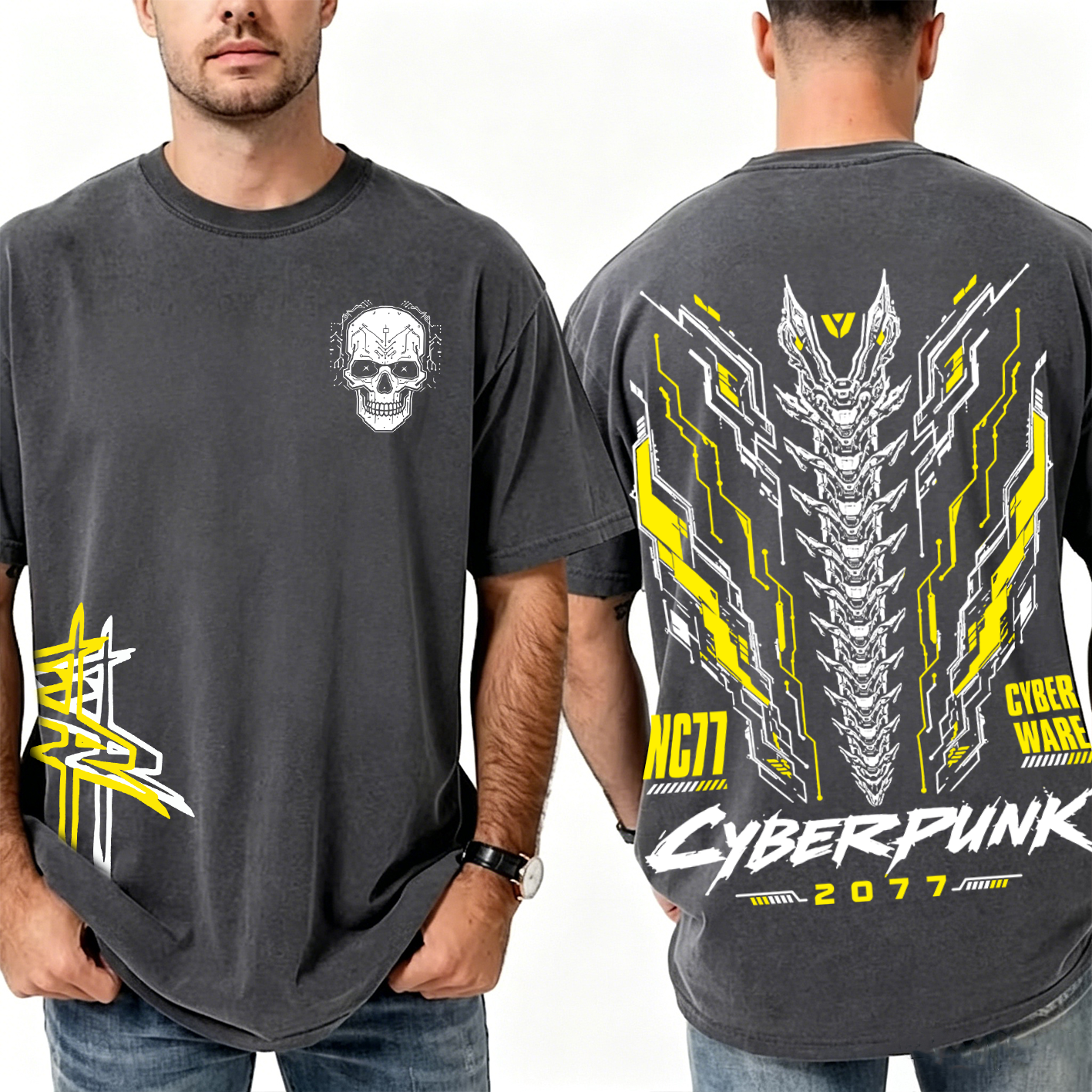 Cyberpunk 2077 Washed T-shirt/Crewneck/Hoodie