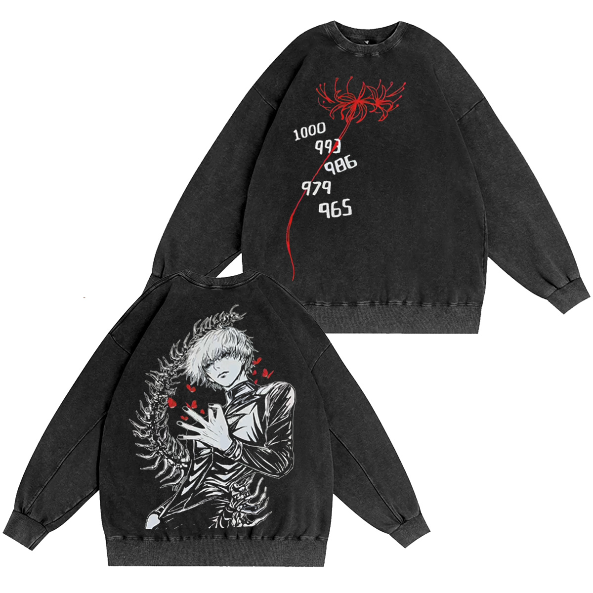 Ken Kaneki Tokyo Ghoul Oversized T-shirt/Crewneck/Hoodie