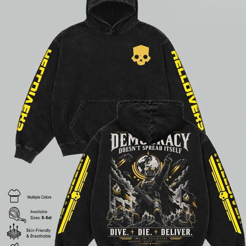 Helldivers 2 Oversized T-shirt/Crewneck/Hoodie