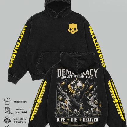Helldivers 2 Oversized T-shirt/Crewneck/Hoodie