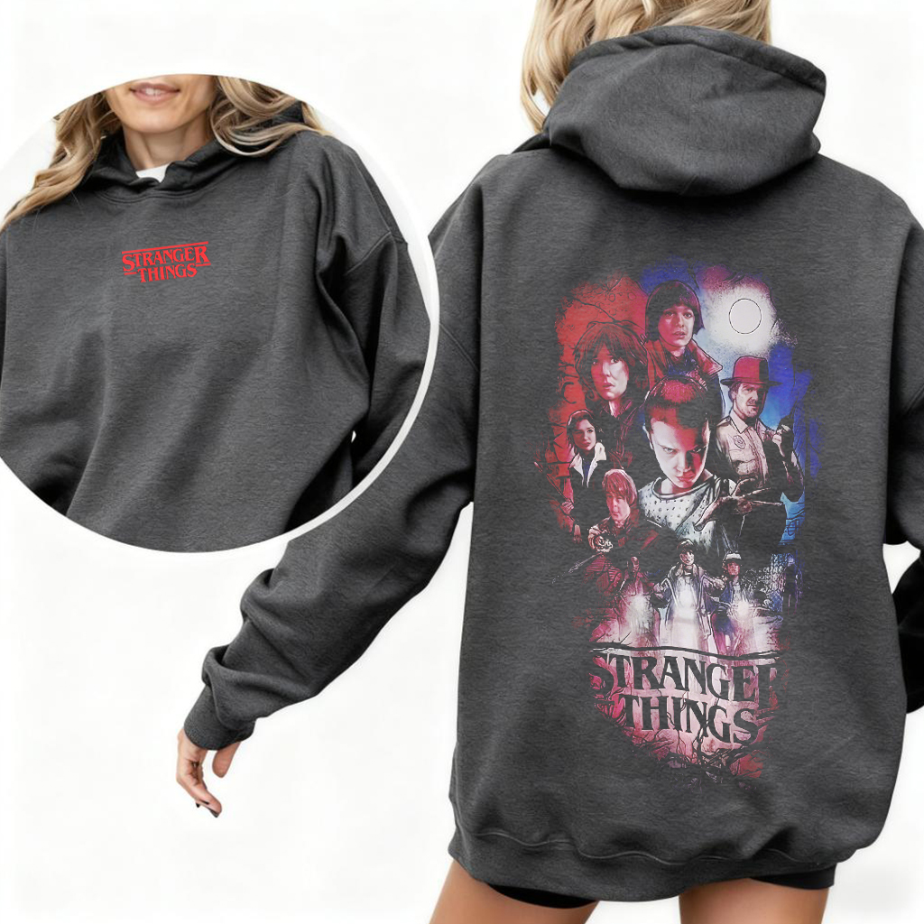 Stranger Things 5 Unisex Shirts/Crewneck/Hoodie