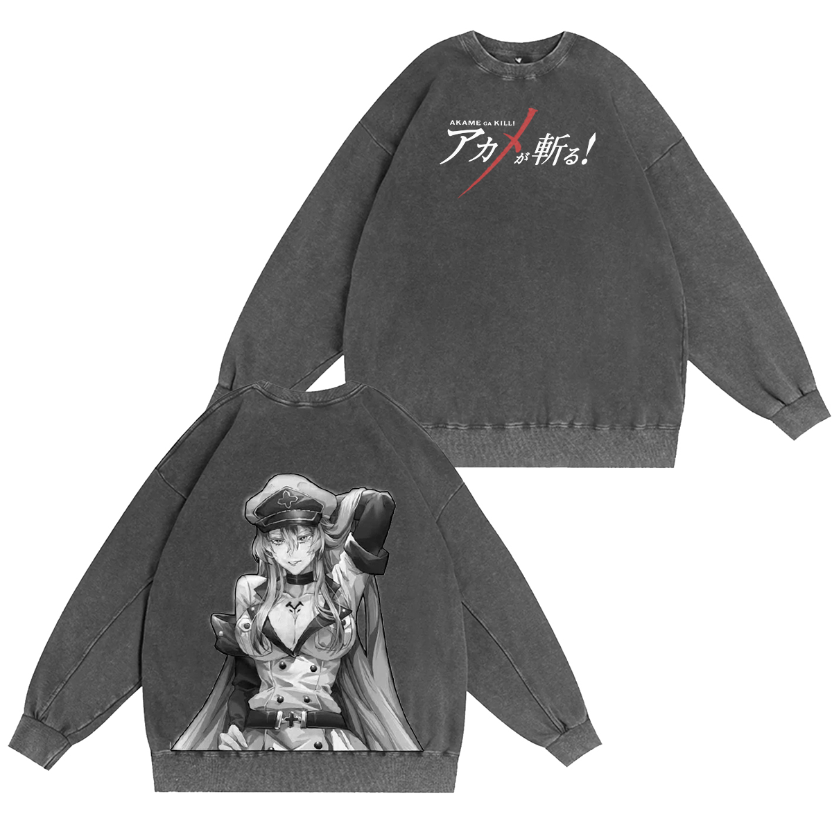 Akame ga Kill! Vintage Washed T-shirt/Crewneck/Hoodie