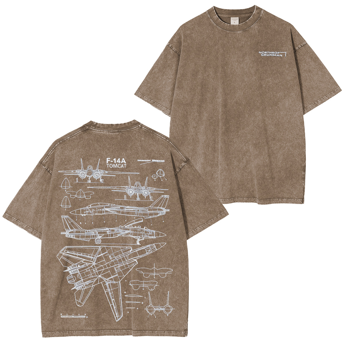 F-14 Tomcat Is Insane Vintage Washed T-shirt/Crewneck/Hoodie