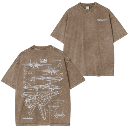 F-14 Tomcat Is Insane Vintage Washed T-shirt/Crewneck/Hoodie