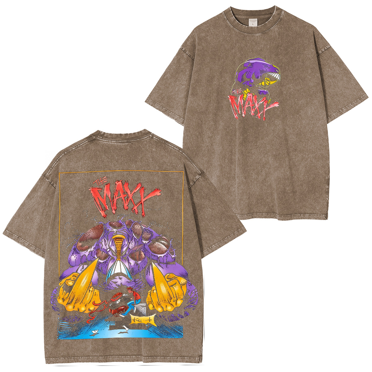 Vintage 90s The Maxx Comic Vintage Unisex  Washed T-Shirt