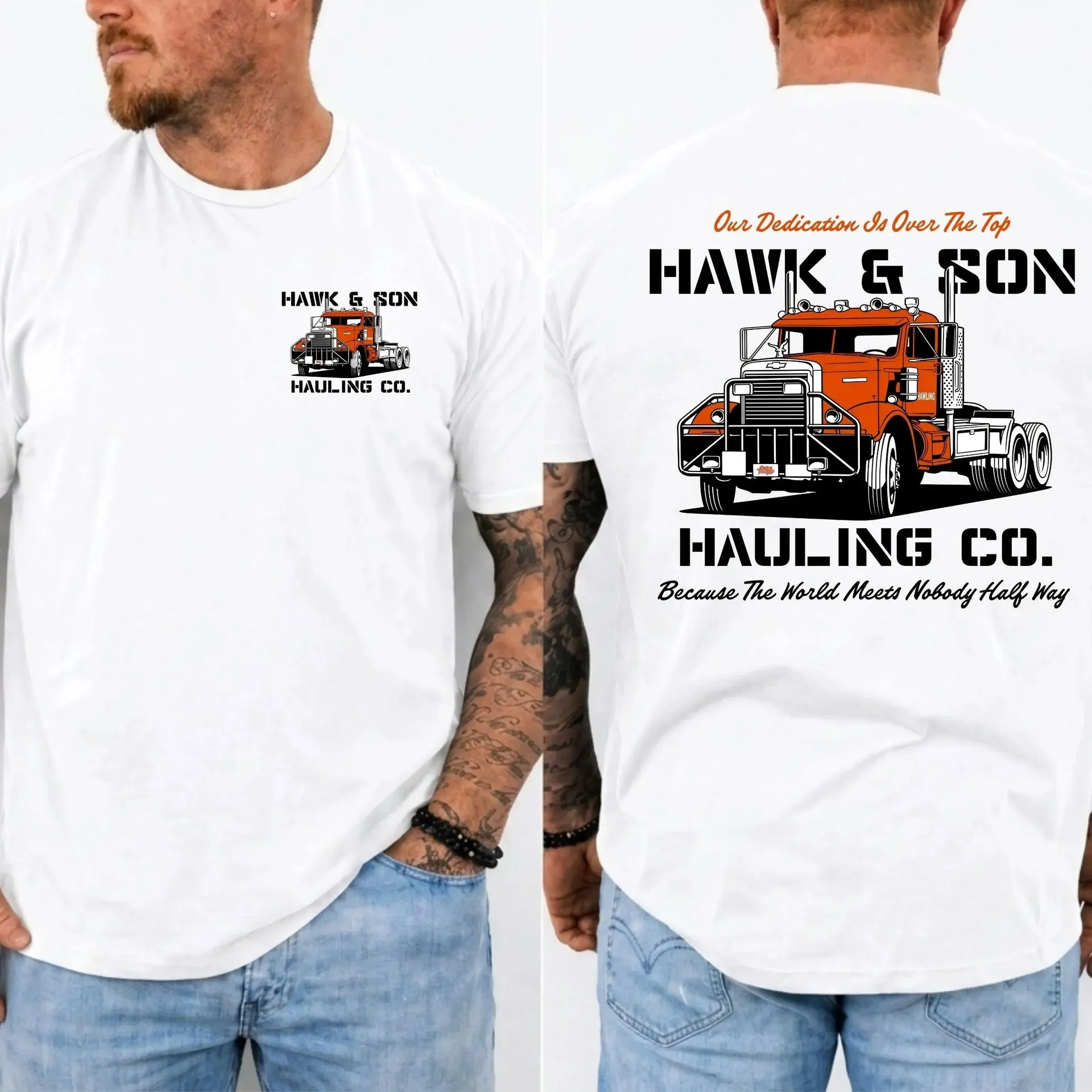 Over The Top Trucker,Vintage Arm Wrestling Movie Unisex T-shirt/Crewneck/Hoodie