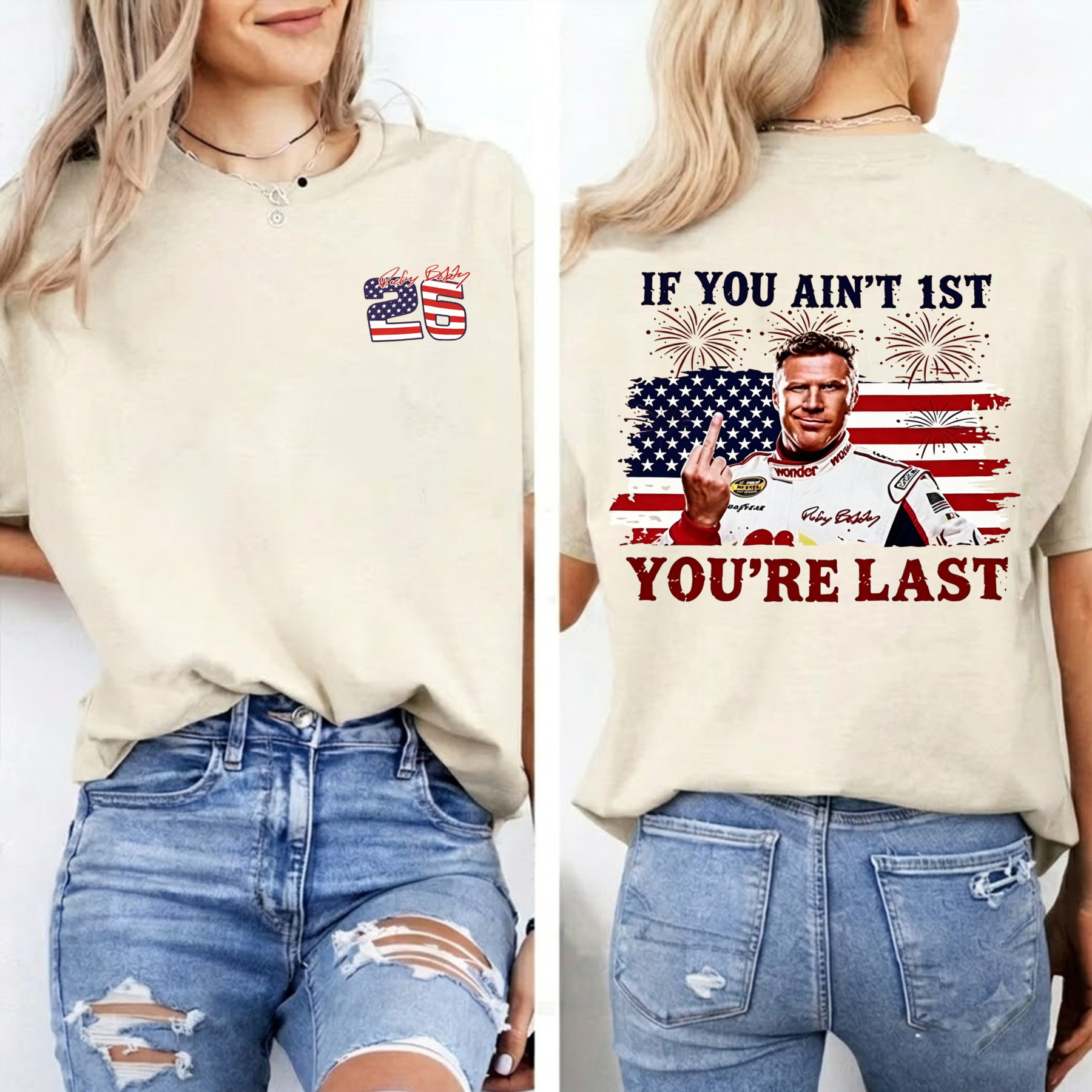 Rocky Bobby fans this 4th of July Unisex Shirts/Crewneck/Hoodie