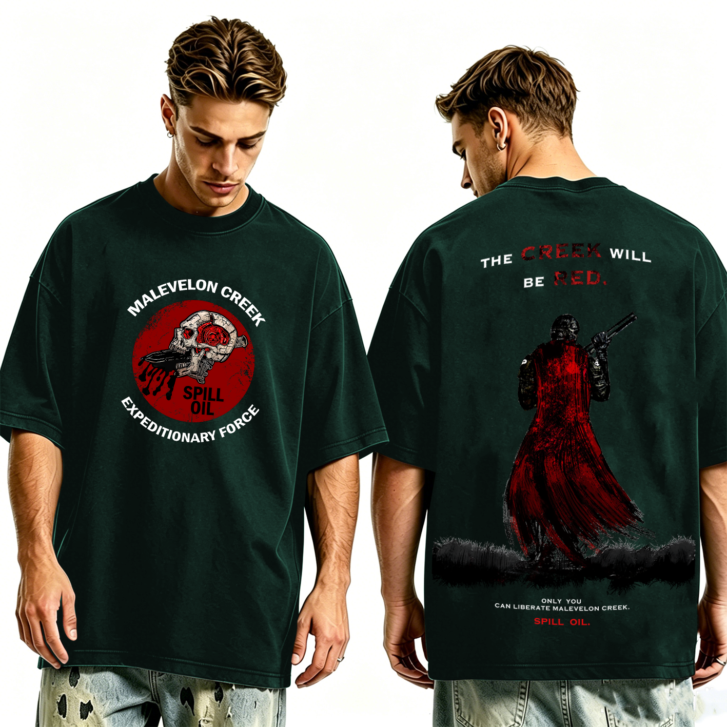 Helldivers 2 Game Washed T-shirt/Crewneck/Hoodie