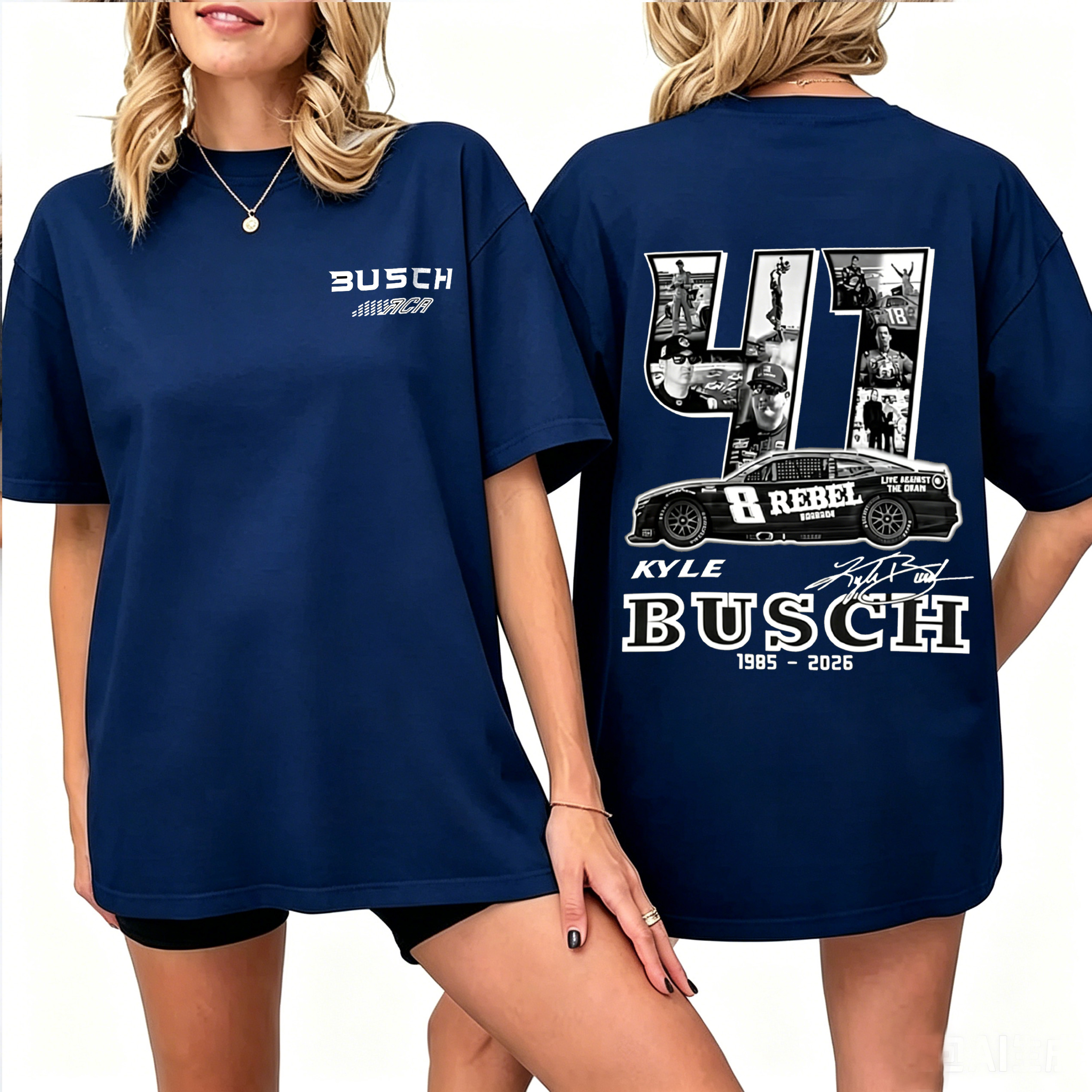 RIP Kyle Busch Unisex Shirts/Crewneck/Hoodie