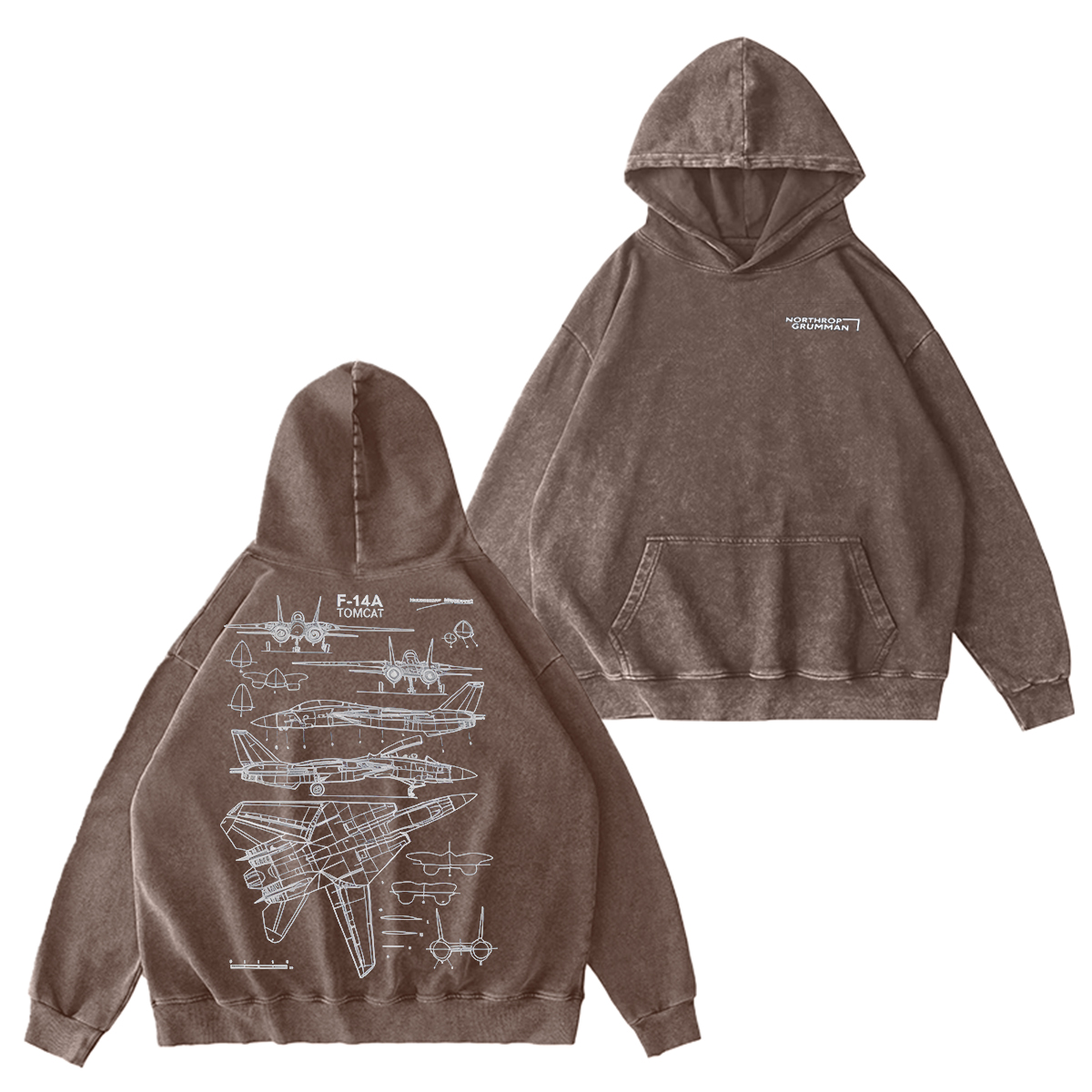 F-14 Tomcat Is Insane Vintage Washed T-shirt/Crewneck/Hoodie