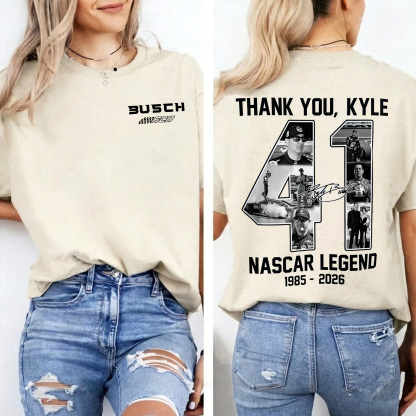 RIP Kyle Busch Unisex Shirts/Crewneck/Hoodie