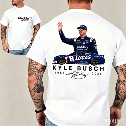 Vintage Kyle Busch Memorial 1985-2026 Unisex Shirts/Crewneck/Hoodie