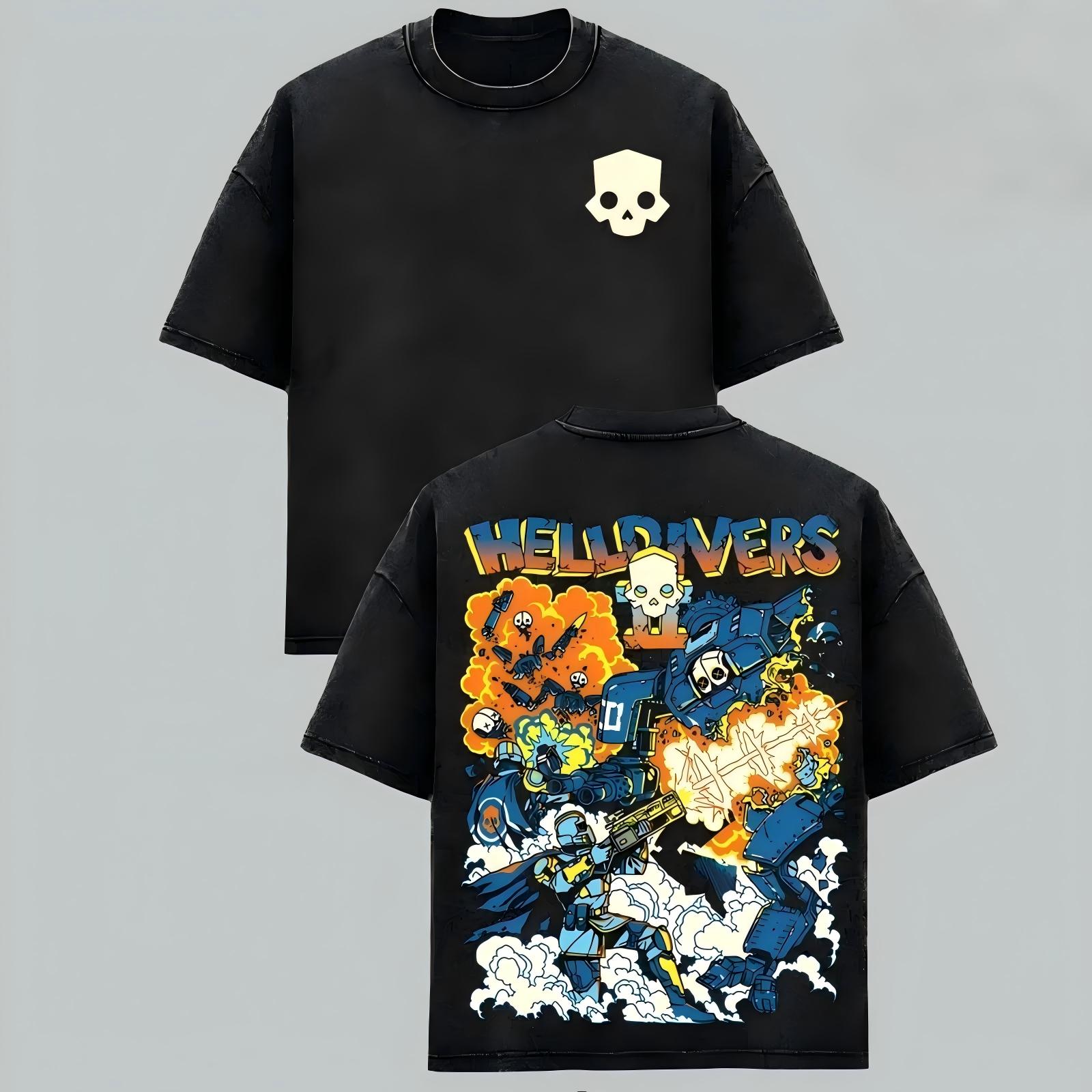 Helldivers 2 Oversized T-shirt/Crewneck/Hoodie