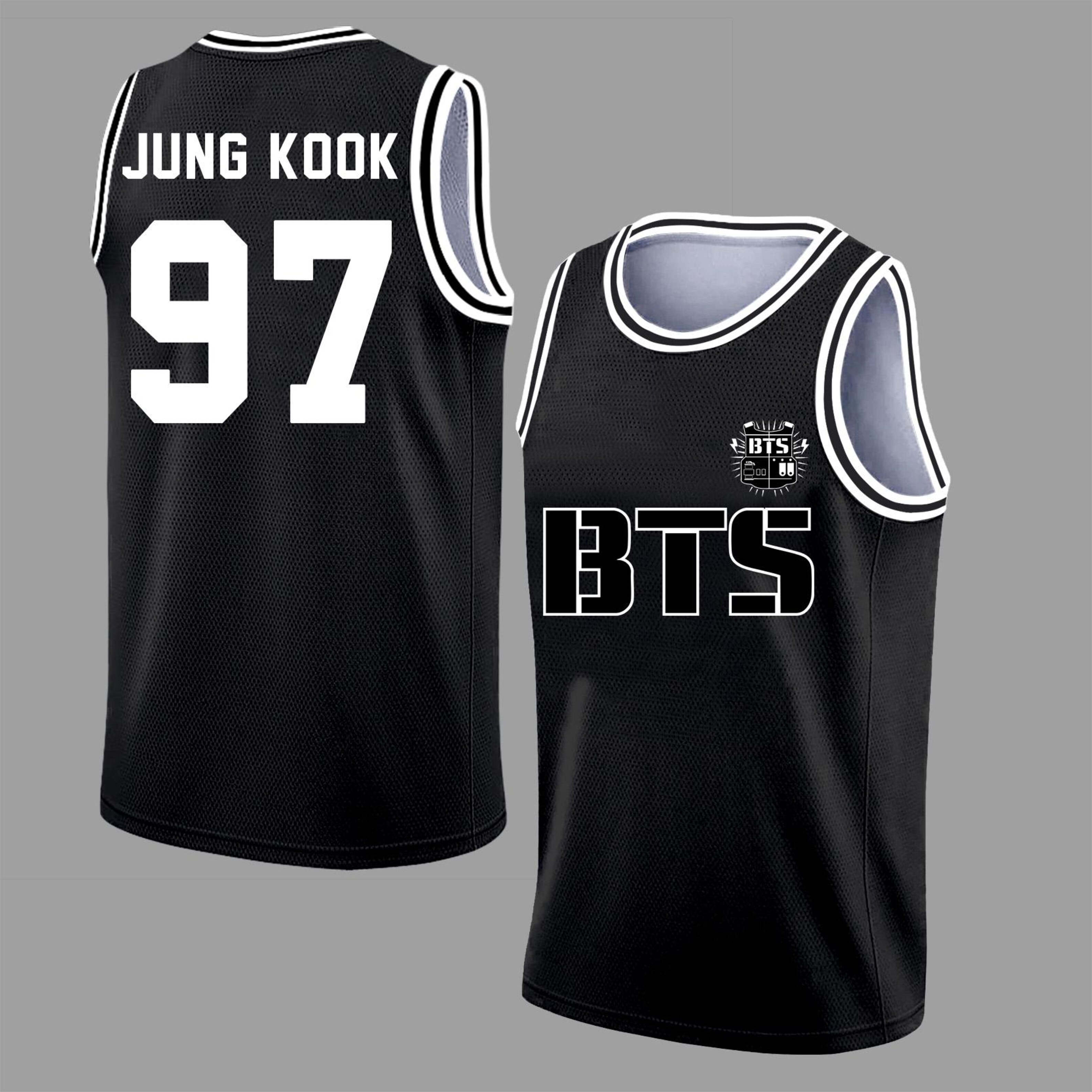 Jung Kook,Custom BTS Basketball Jersey