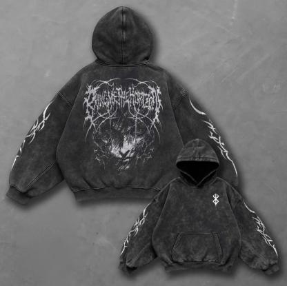 Bresk Retro Anime Hoodie