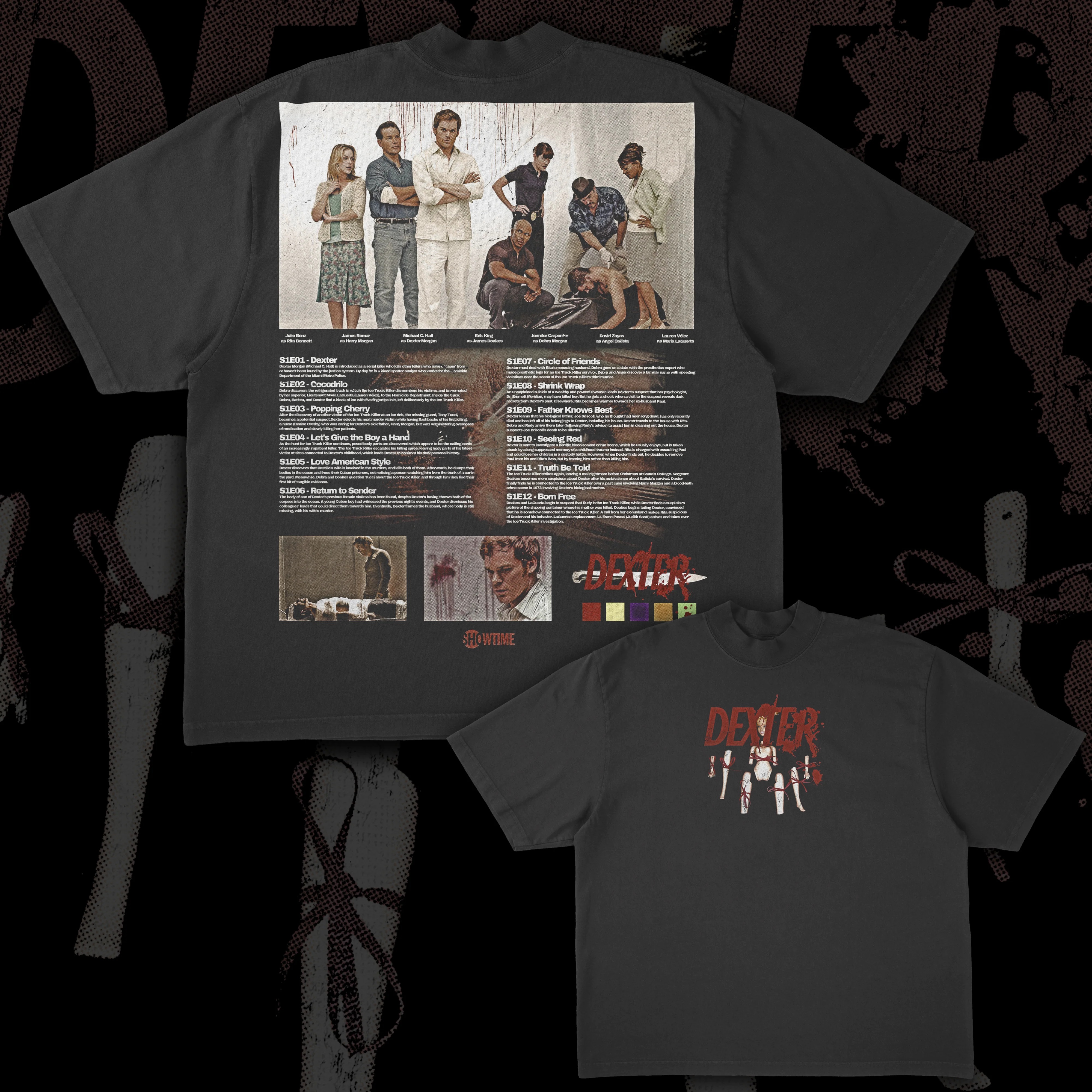 DEXTER Season 1 Cotton T-shirt