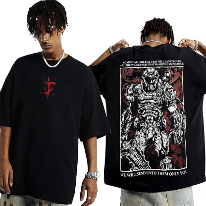 Doom Slayer Oversized T-shirt/Crewneck/Hoodie