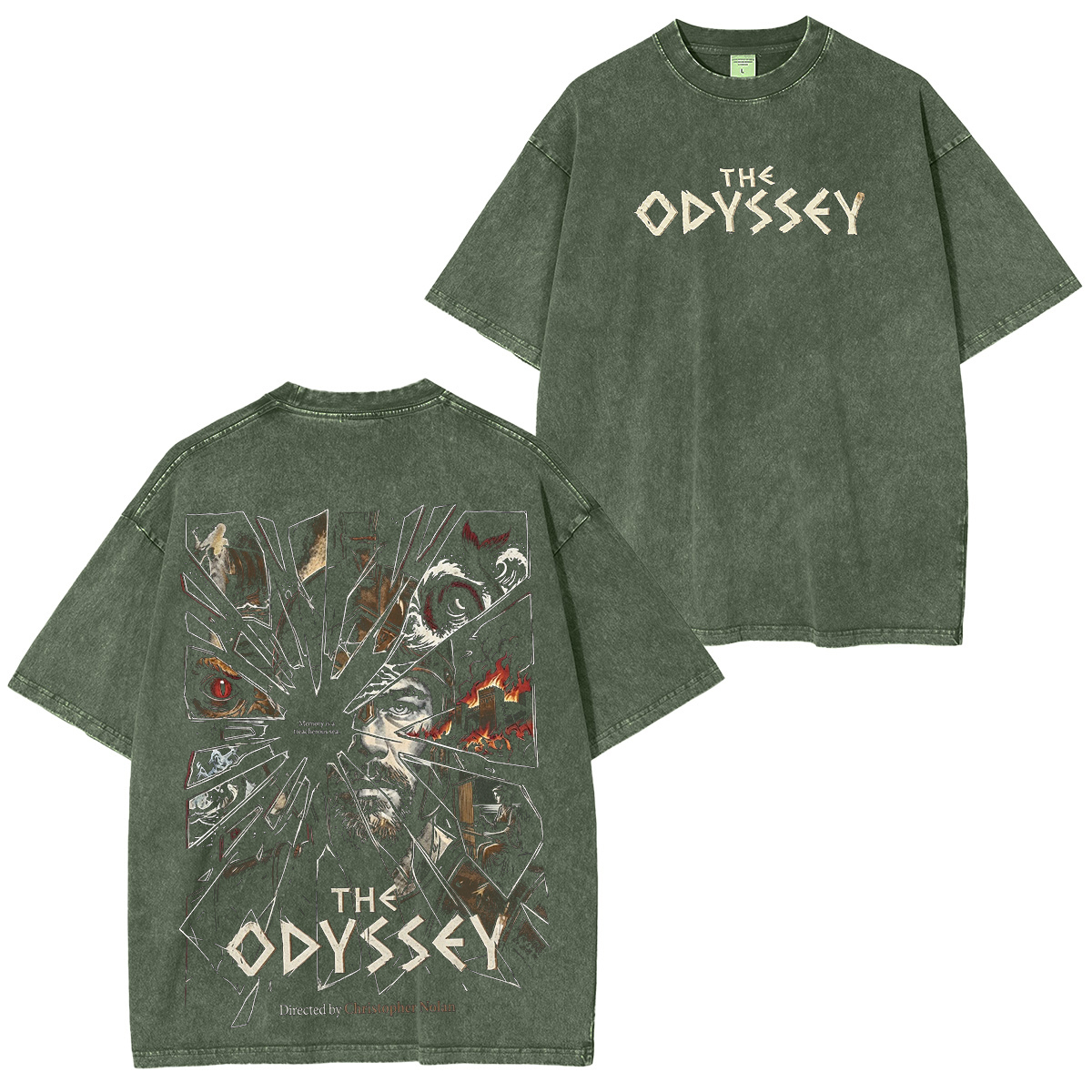 Greek mythology Odysseus  Unisex Washed T-Shirt