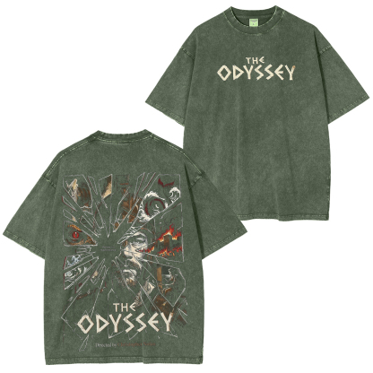 Greek mythology Odysseus  Unisex Washed T-Shirt