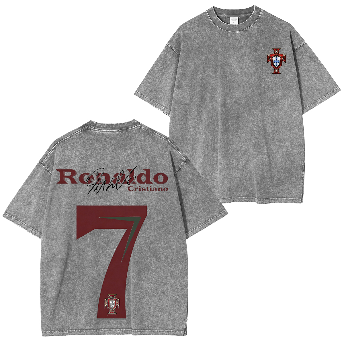 Ronaldo Washed T-shirt/Crewneck/Hoodie