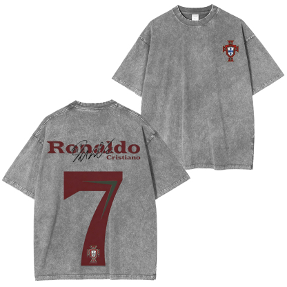 Ronaldo Washed T-shirt/Crewneck/Hoodie