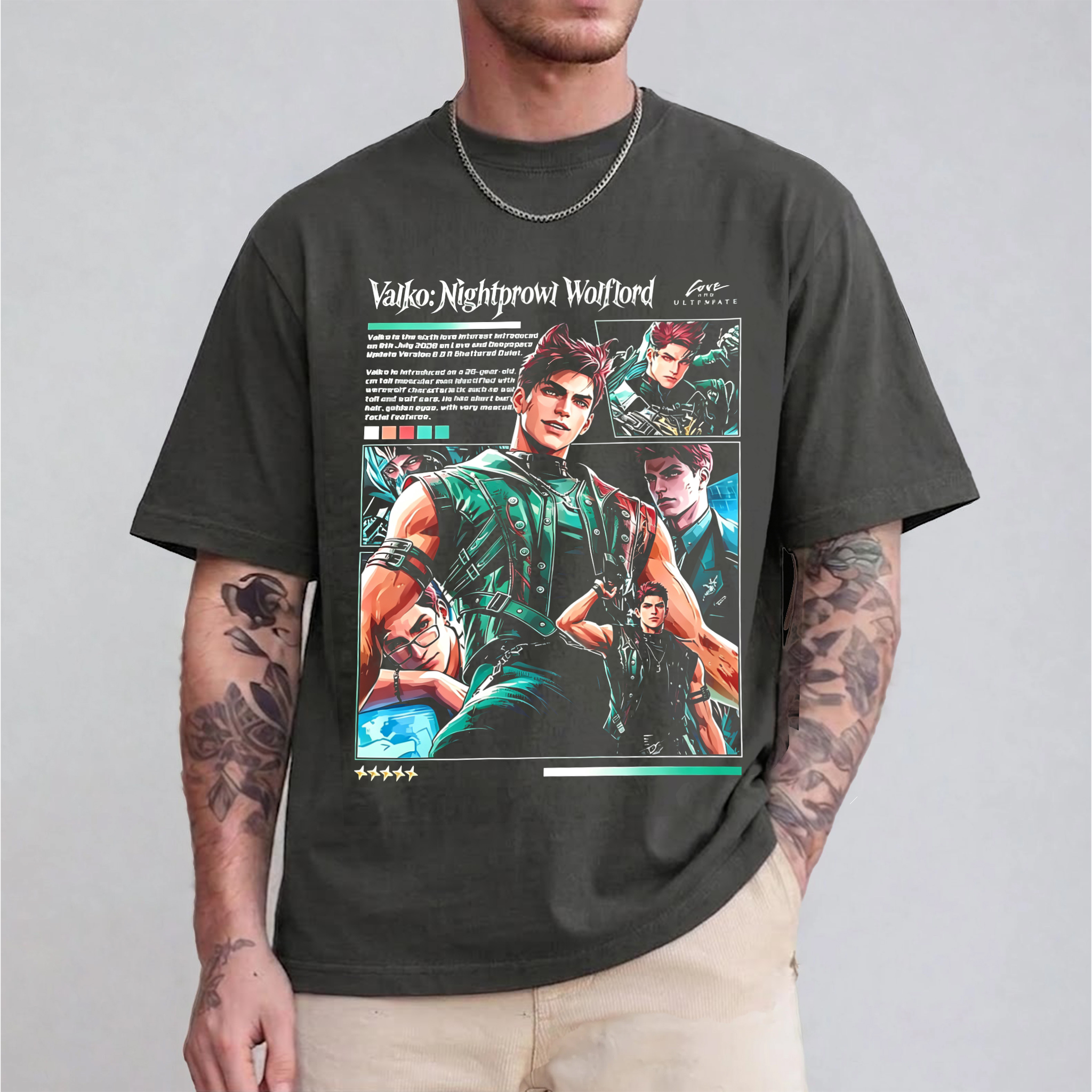 Bring Valko Back — Love and Deepspace Fans Unisex Cotton Washed T-Shirt