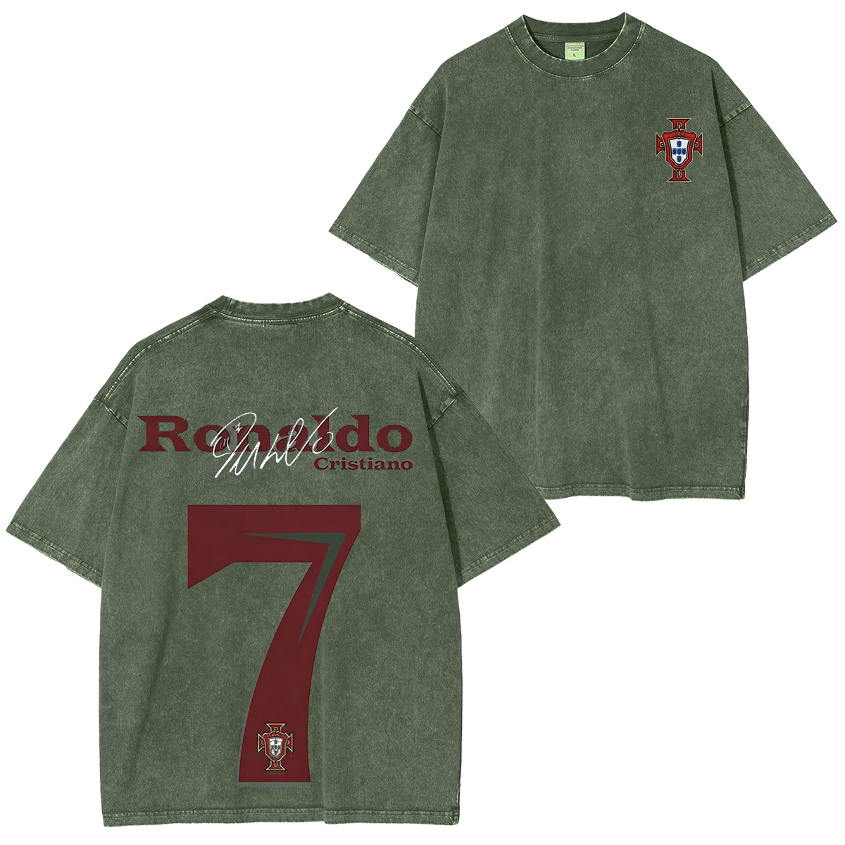 Ronaldo Washed T-shirt/Crewneck/Hoodie