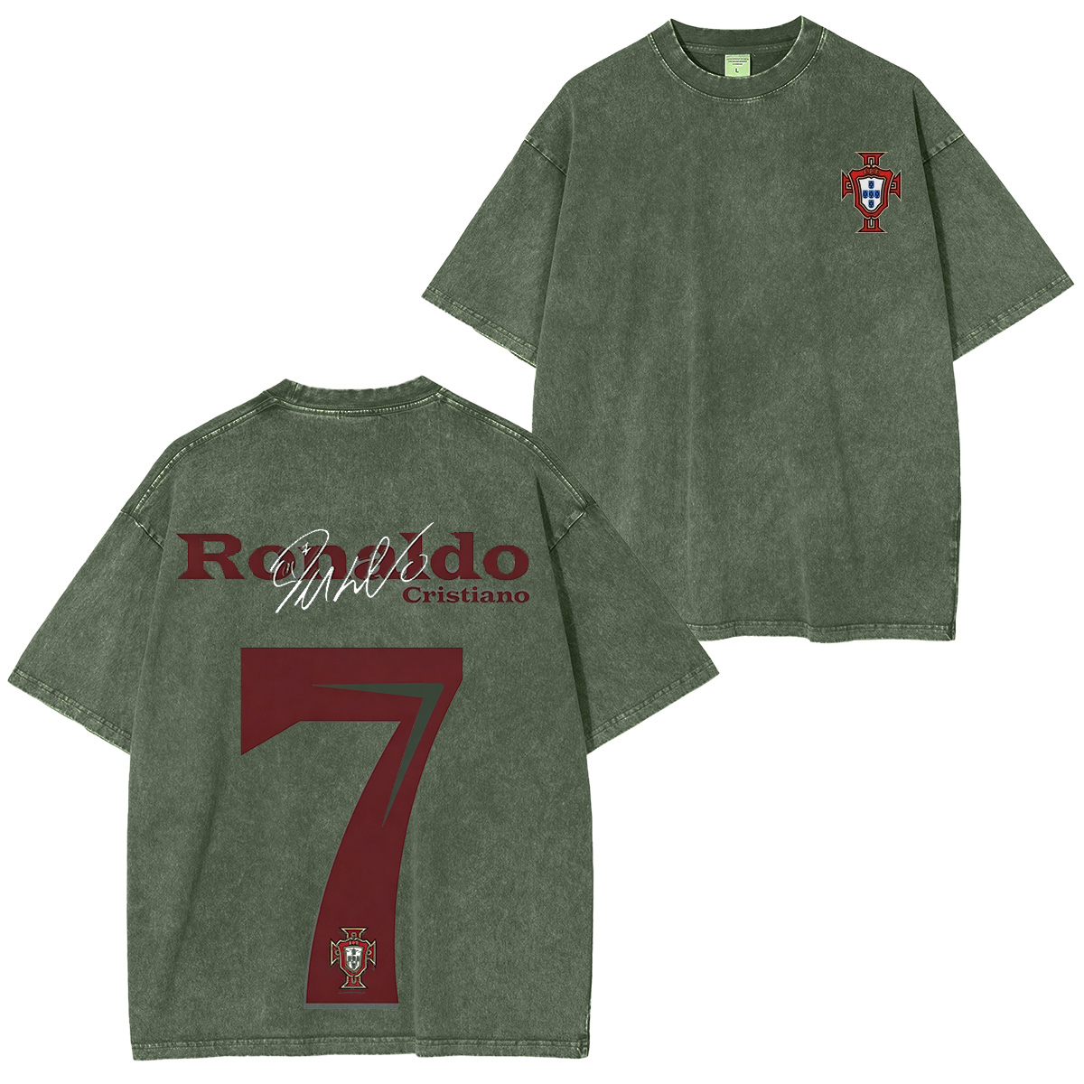 Ronaldo Washed T-shirt/Crewneck/Hoodie
