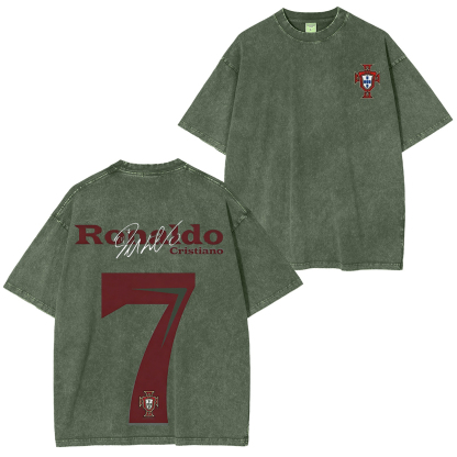 Ronaldo Washed T-shirt/Crewneck/Hoodie