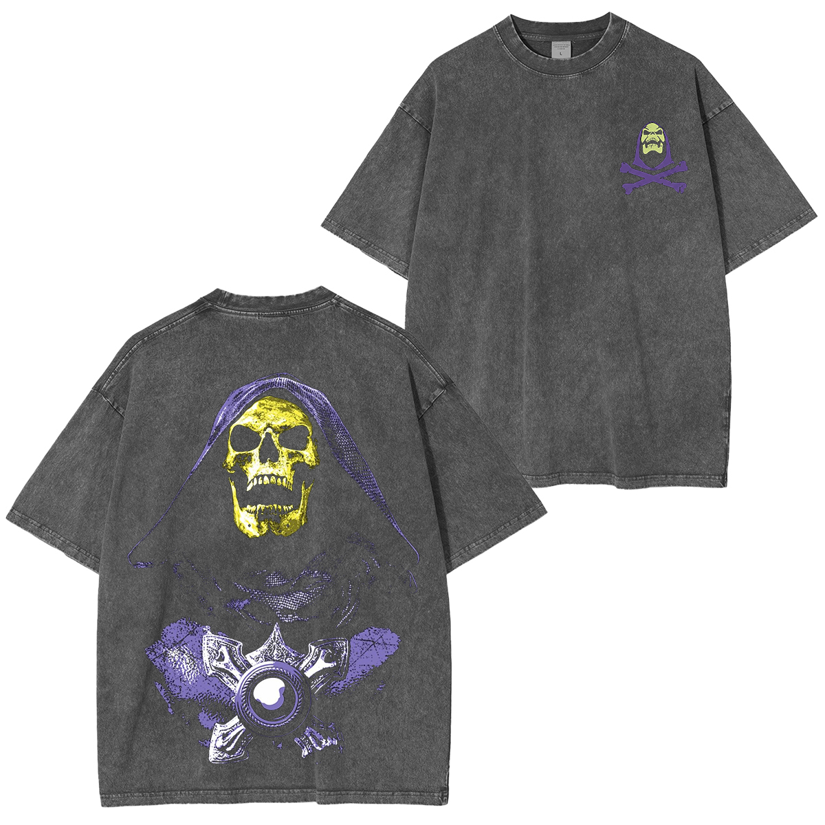 Remera Skeletor Unisex Washed T-Shirt