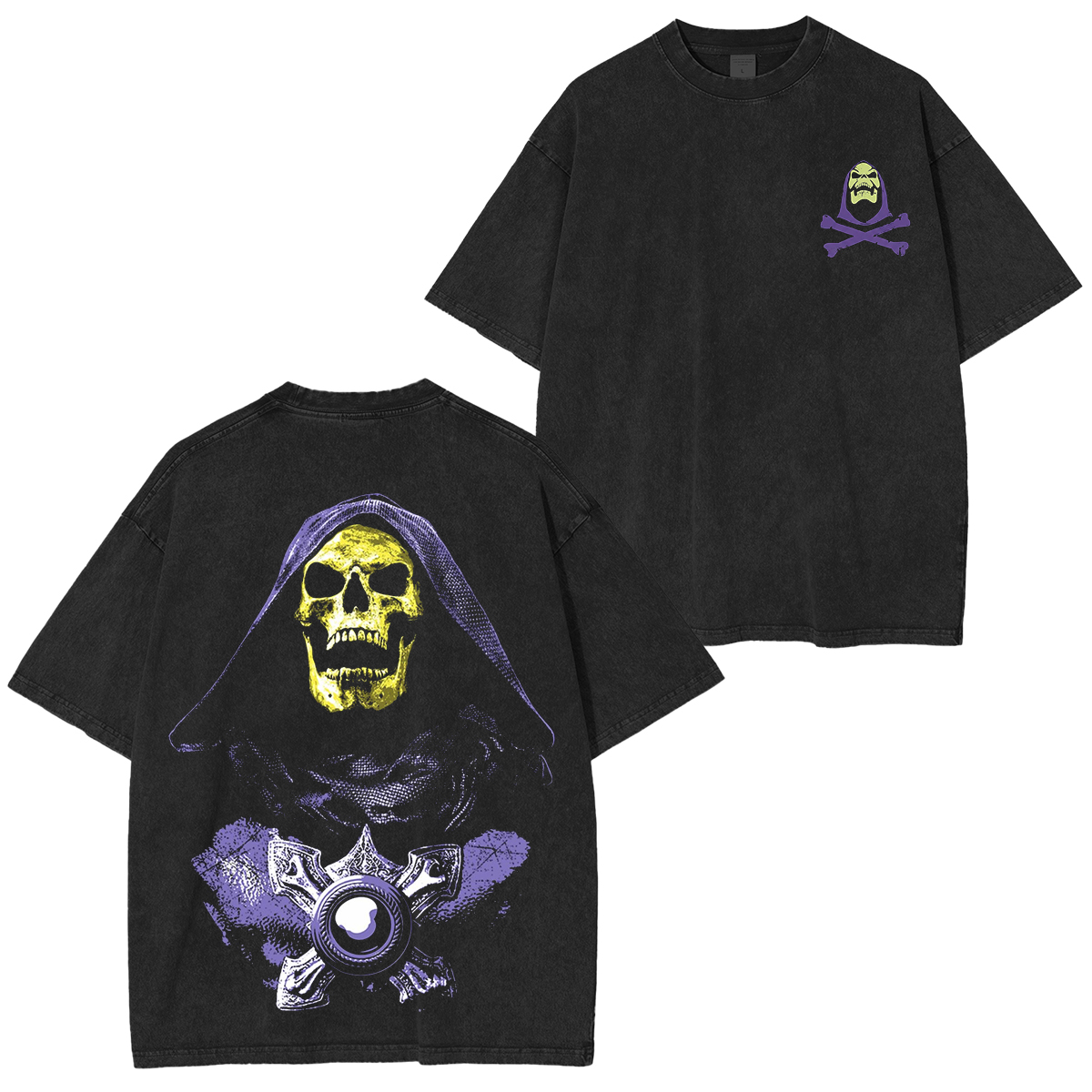 Remera Skeletor Unisex Washed T-Shirt