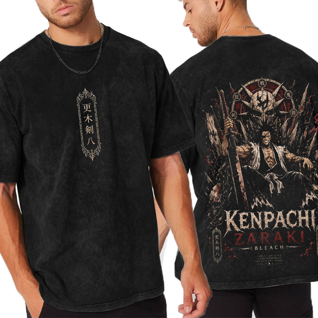 Bleach Unisex Washed T-Shirt