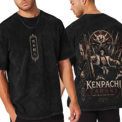 Bleach Unisex Washed T-Shirt