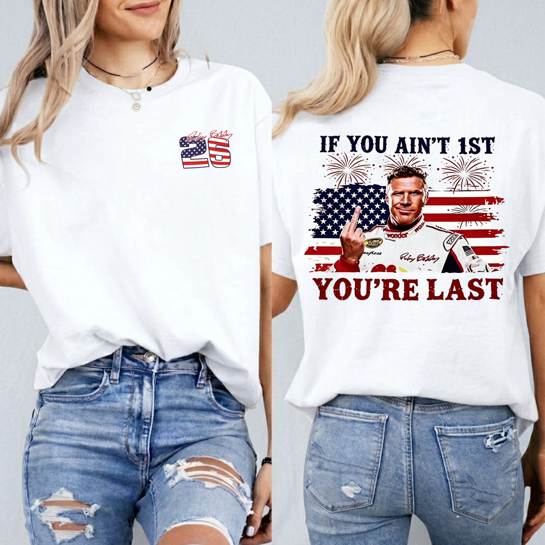 Rocky Bobby fans this 4th of July Unisex Shirts/Crewneck/Hoodie
