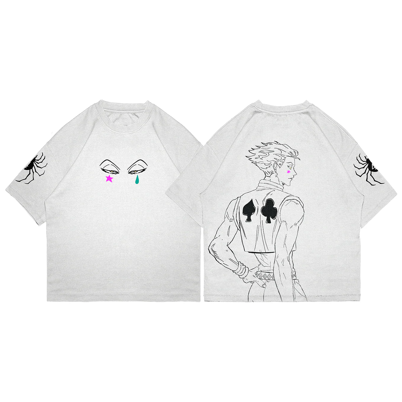 Hisoka Hunter x Hunter Anime Washed T-shirt/Crewneck/Hoodie