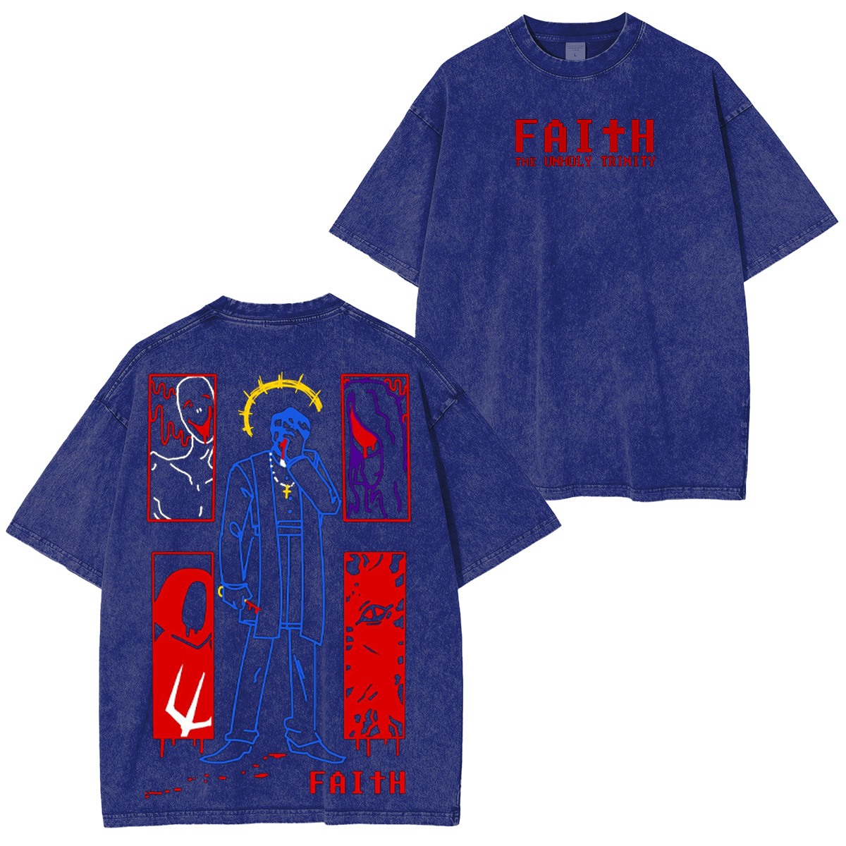 FAITH The Unholy Trinity Oversized T-shirt/Crewneck/Hoodie