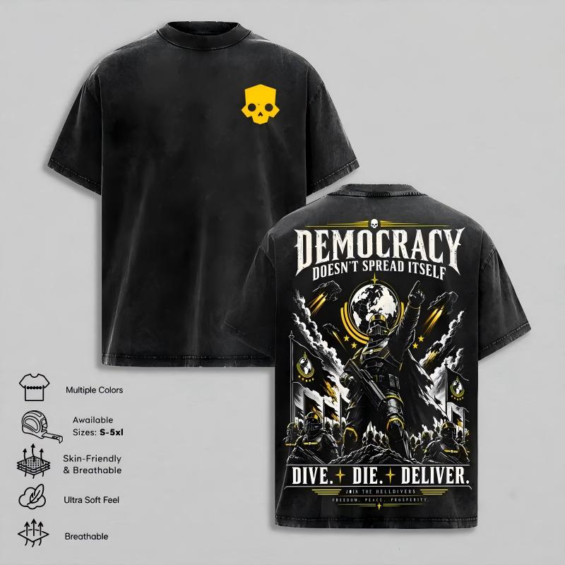 Helldivers 2 Oversized T-shirt/Crewneck/Hoodie
