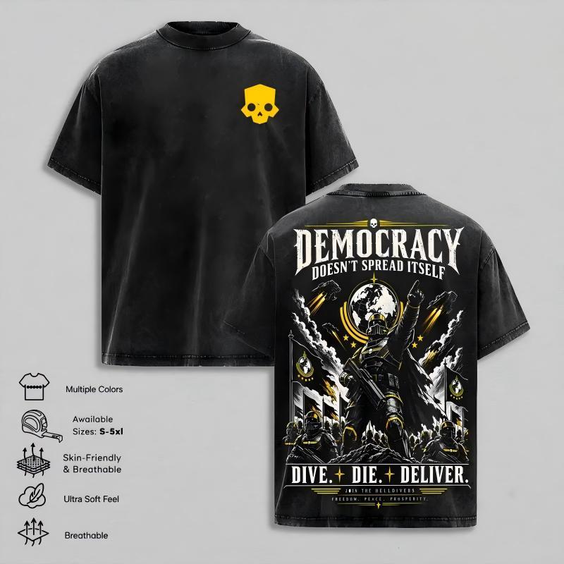 Helldivers 2 Oversized T-shirt/Crewneck/Hoodie